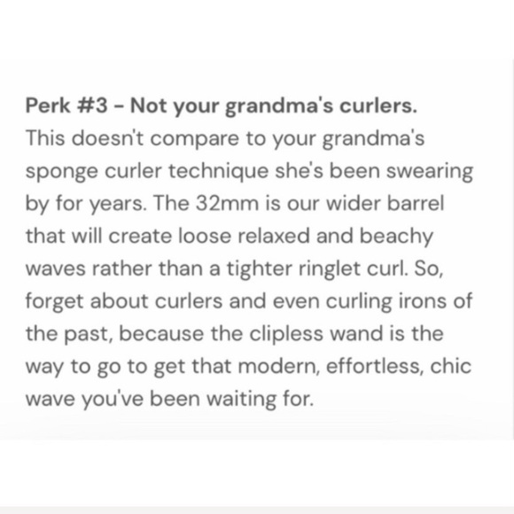 LANGE’ 32MM ONDULE’ CURLING WAND - Picture 10 of 16